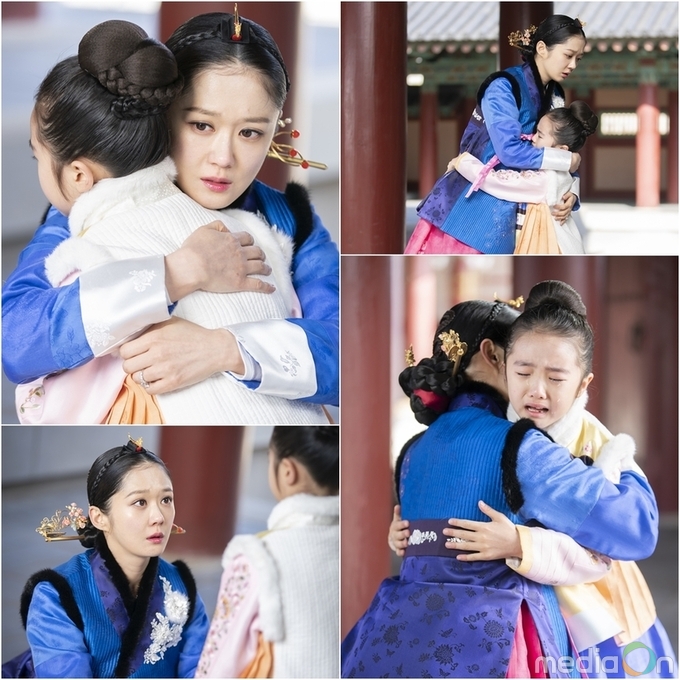 황후의품격, 장나라-오아린, 눈물 펑펑 쏟아낸 애틋함 폭발 ‘모녀 포옹’… 황후×공주의 크로스...